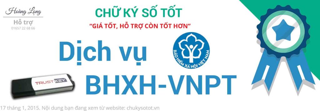 Dịch vụ bhxh Việt Nam bhxh-vnpt