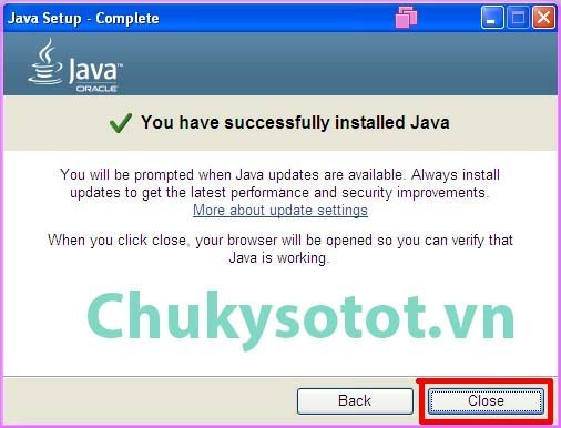 hướng dẫn cài đặt Java